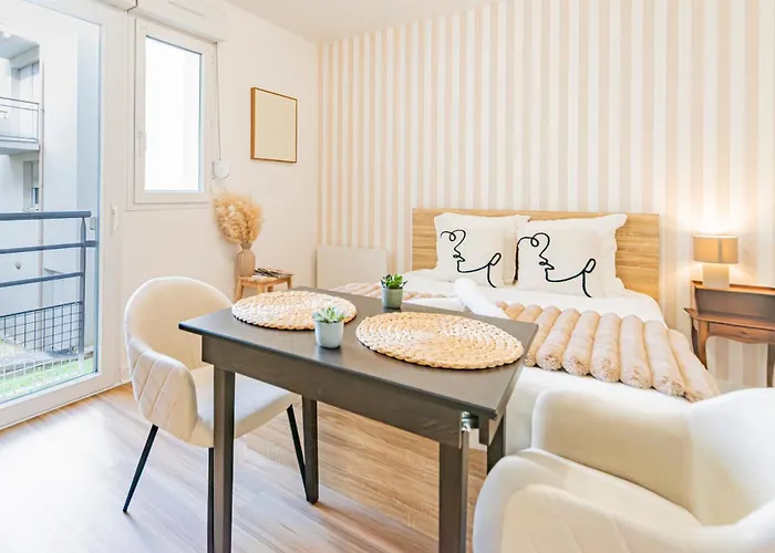 L'escale Tourangelle - Proche De La Gare Lejlighed *